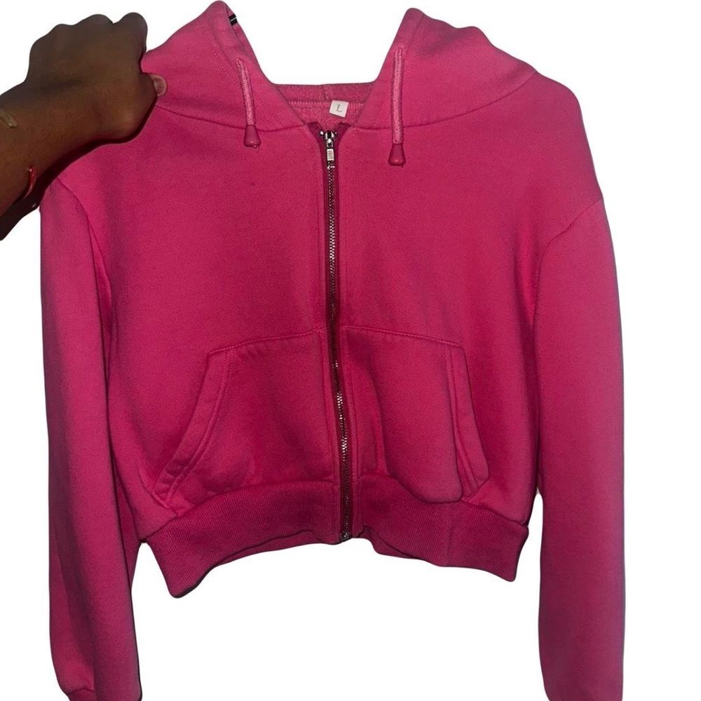 Women’s Pink Hoodie Jacket